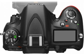 D600顶面