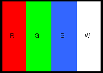 RGBG液晶屏排列