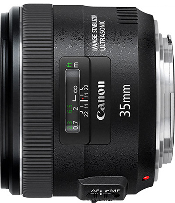 佳能EF 35mm f/2 IS USM镜头