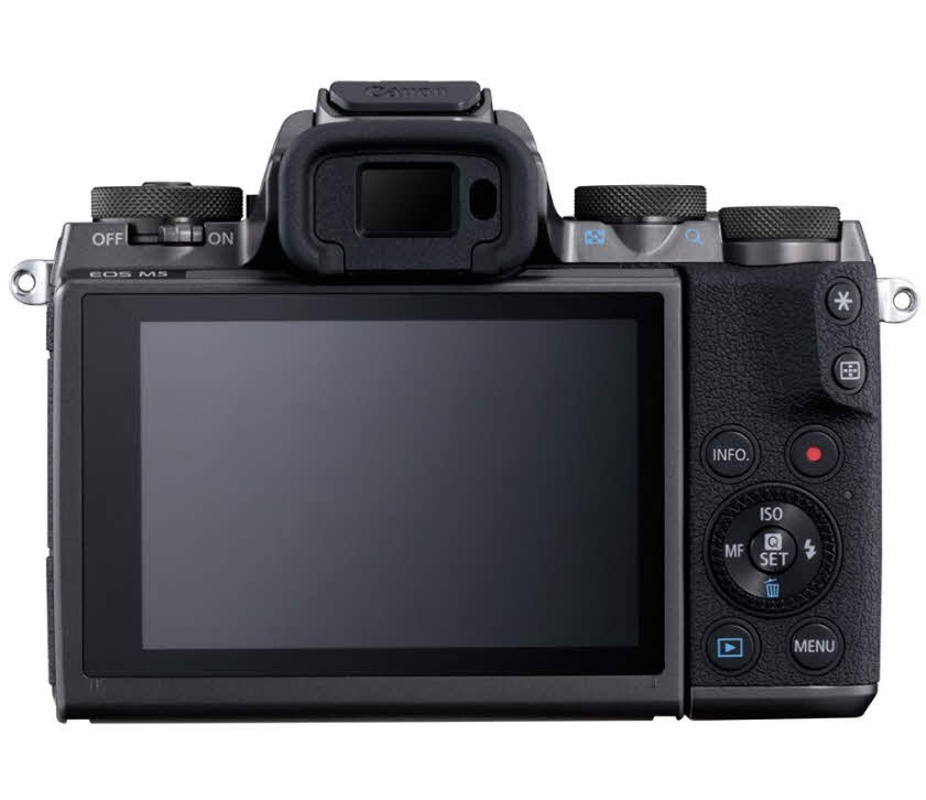 佳能EOS M5背面