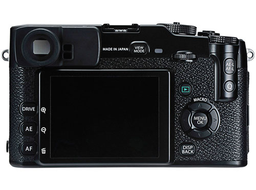富士X-PRO1背面