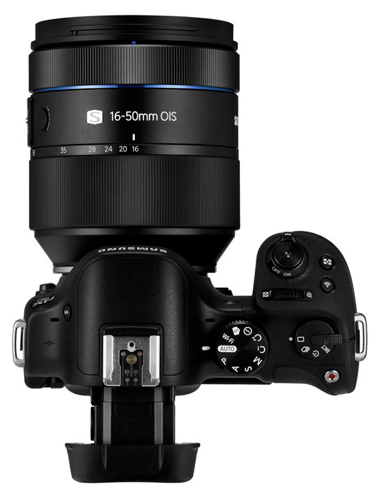 三星NX30顶面