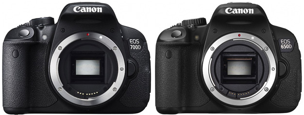 佳能700D VS 650D