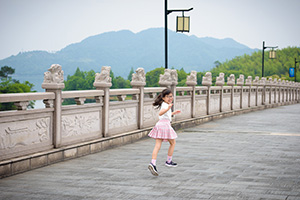 奔跑