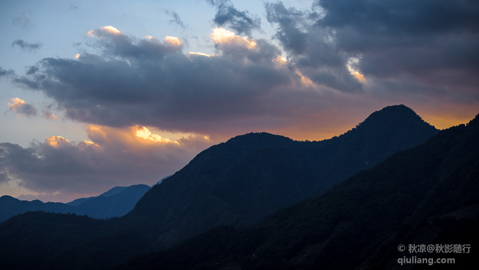 高黎贡山晚霞