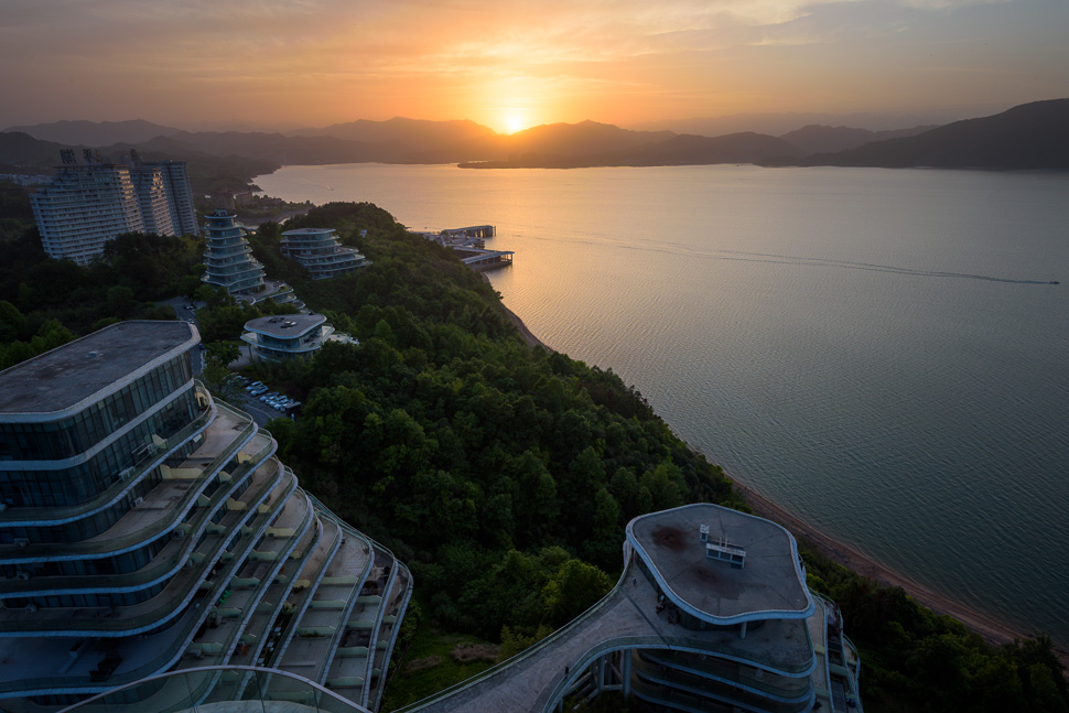 太平湖夕阳