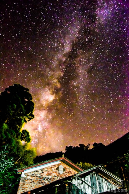 麻连岱星空